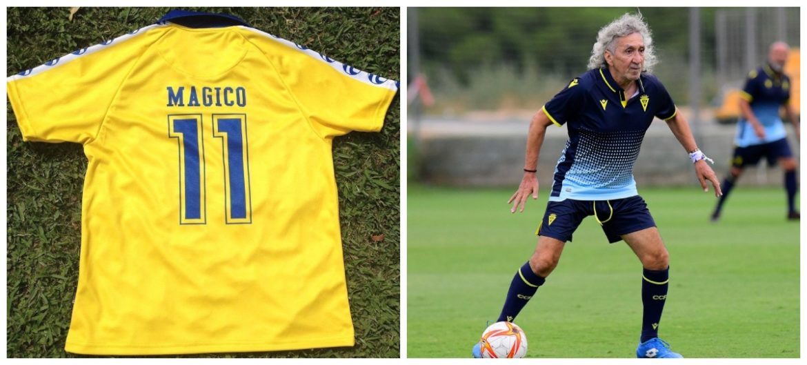 Cádiz dedica un «11:11» a su ídolo, Mágico González