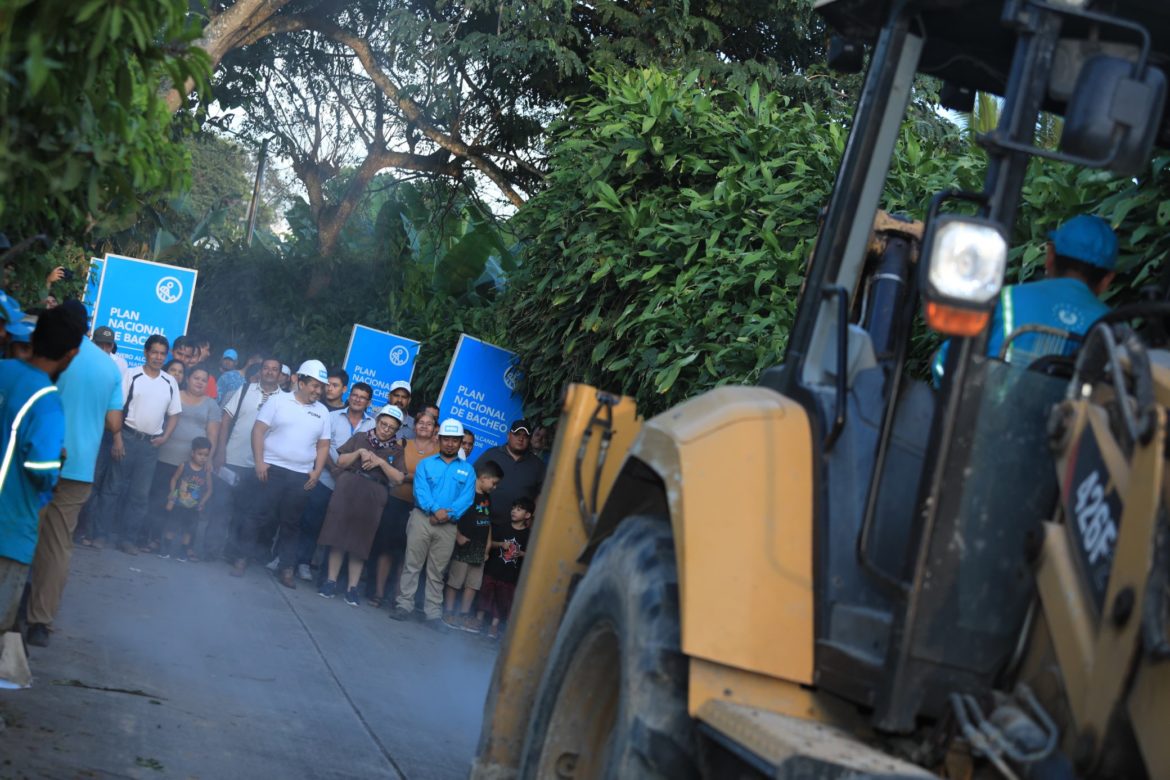 Plan Nacional de Bacheo se extiende a Mercedes La Ceiba, La Paz