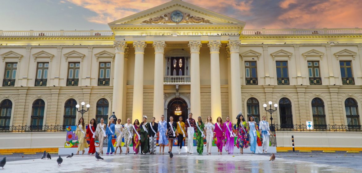 Candidatas de Miss Universo 2023 recorren El Salvador