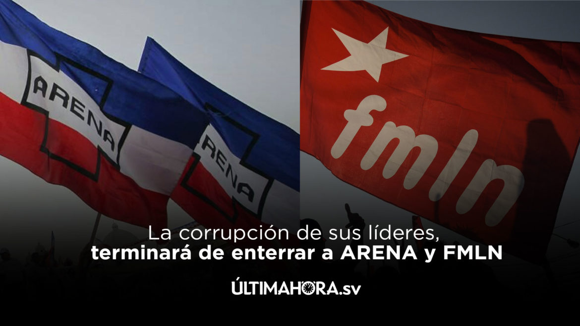 #EspecialUH: La corrupción de sus líderes, terminará de enterrar a ARENA y FMLN