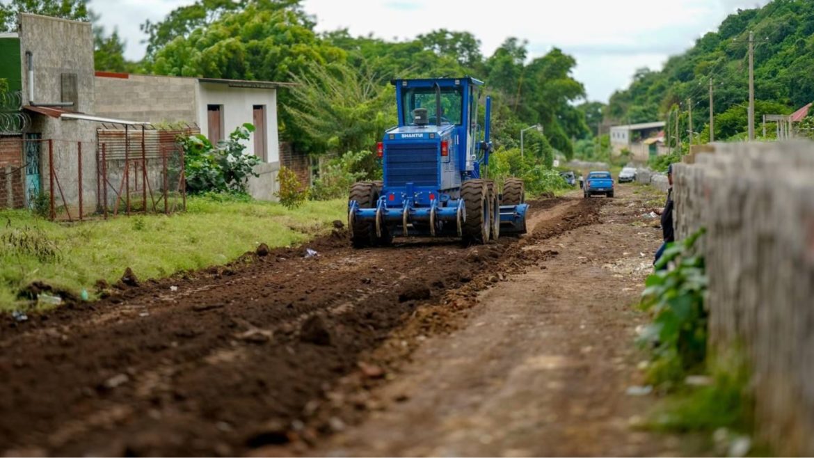 Inicia fase final de construcción de la 7ª Avenida Sur en Sonsonate