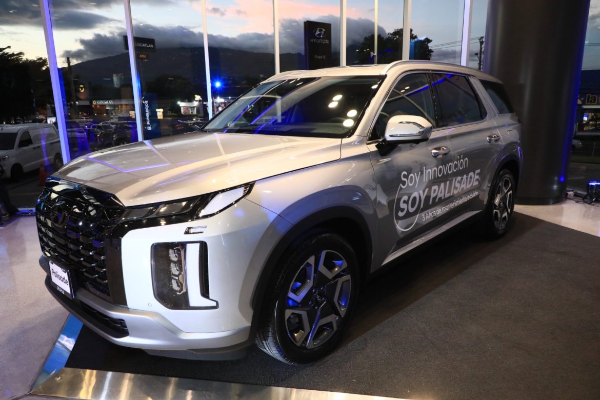 El imponente Palisade 2024 de Hyundai ya se pasea por las calles de El Salvador