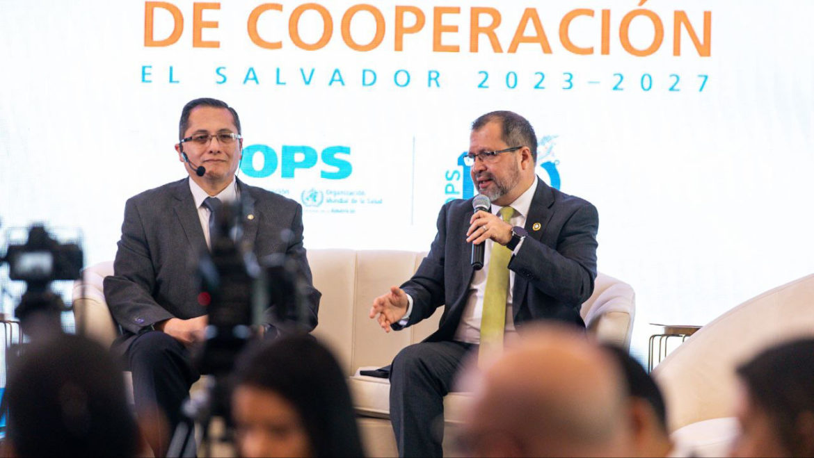 El Salvador es el único país de Centroamérica con un plan de fortalecimiento de las Funciones Esenciales de Salud