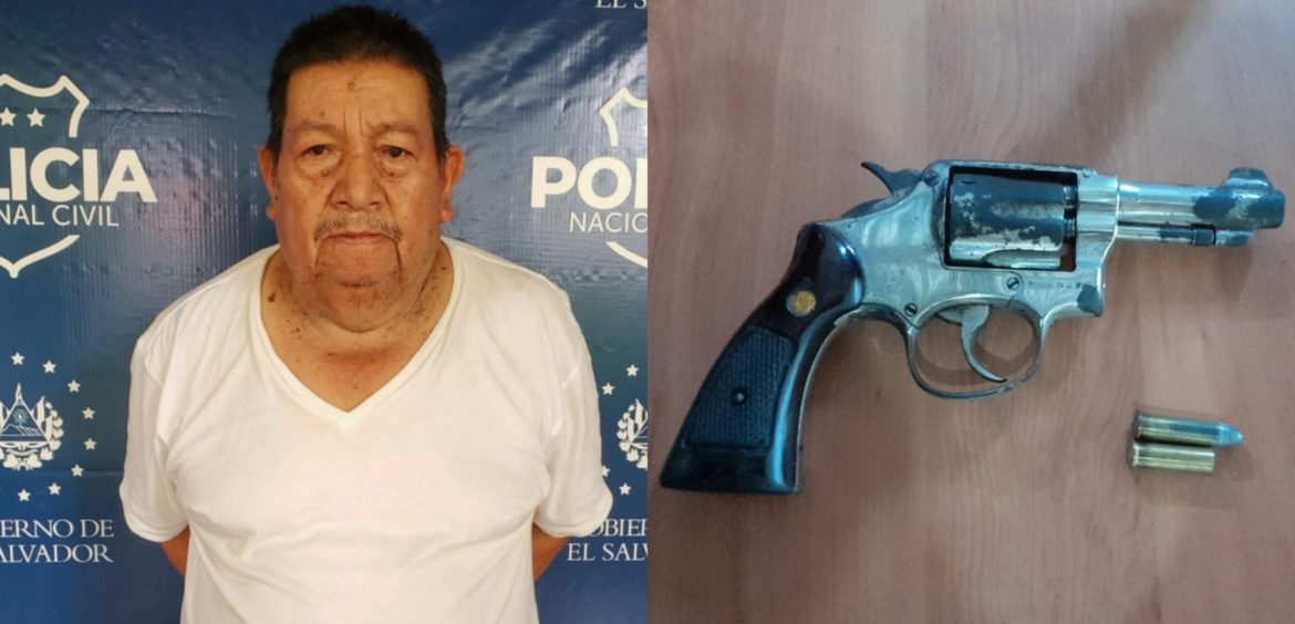 PNC captura a sujeto en estado de ebriedad que disparaba su arma al aire libre