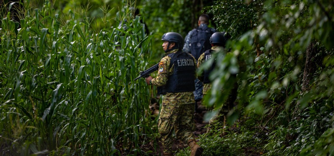 Fuerza Armada encuentra munición enterrada en Cabañas