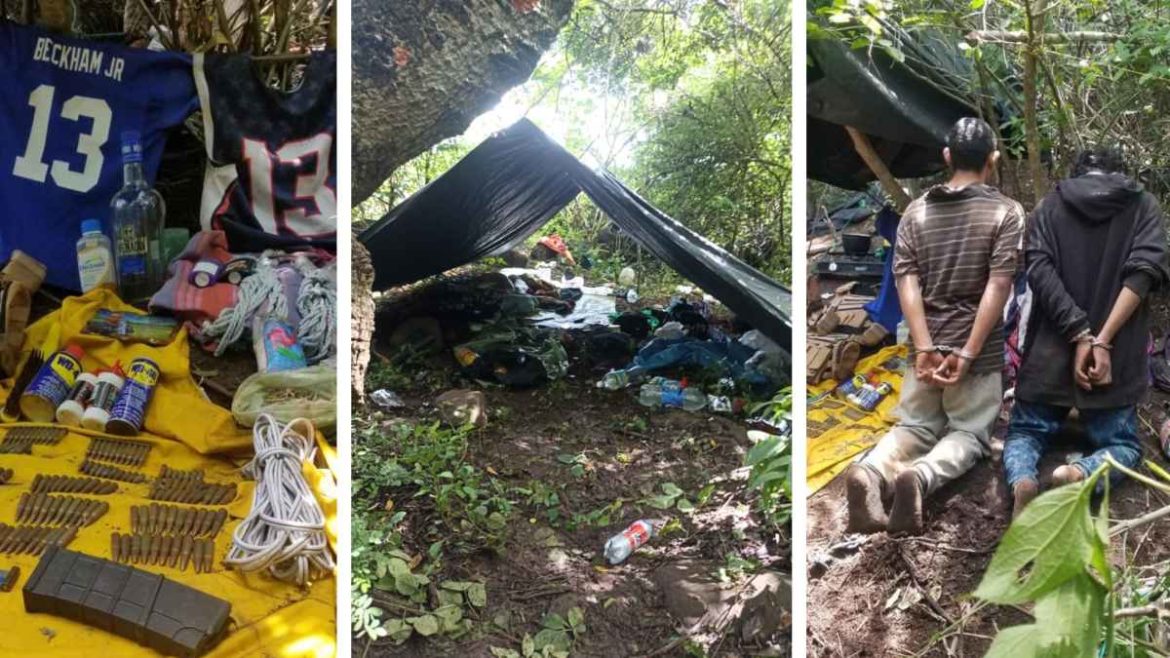 Campamentos y municiones localizados gracias a denuncias ciudadanas