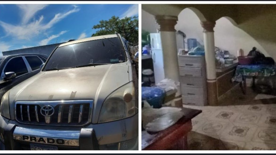 Allanan vivienda y decomisan camionetas a narcotraficantes en La Unión