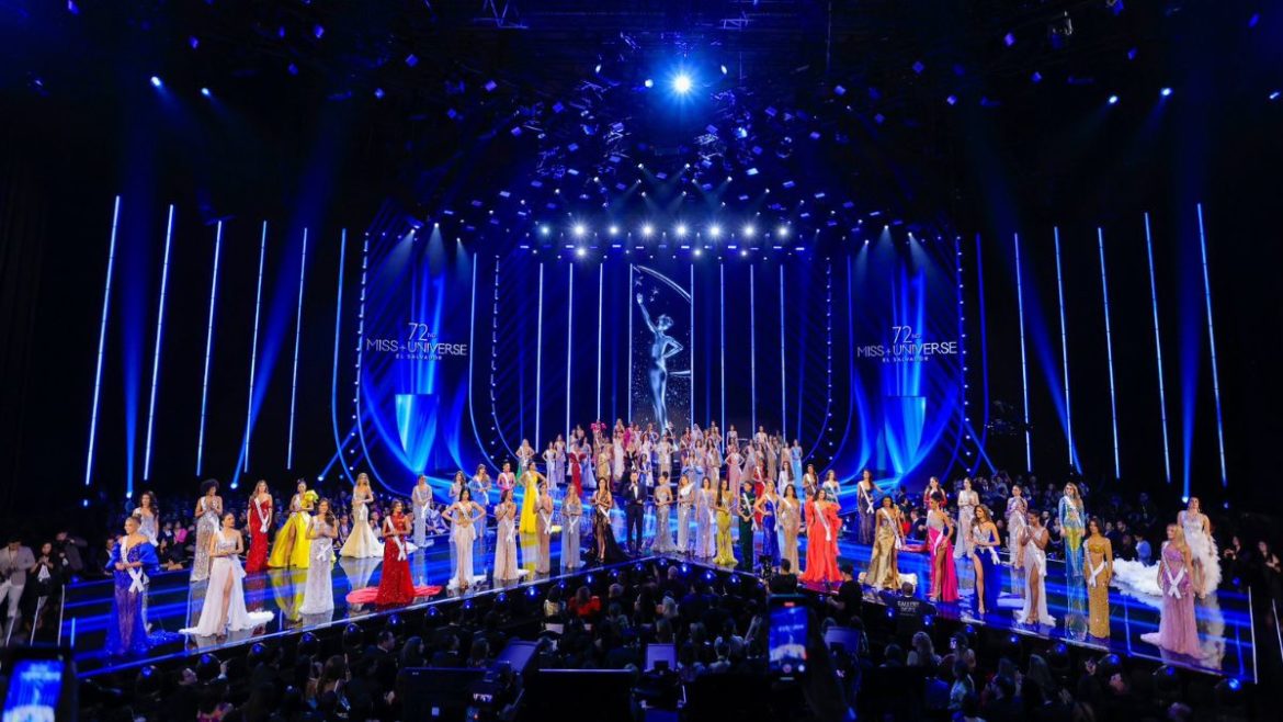 Espectacular inicio de la fase preliminar del Miss Universo 2023 en el Gimnasio Nacional de El Salvador