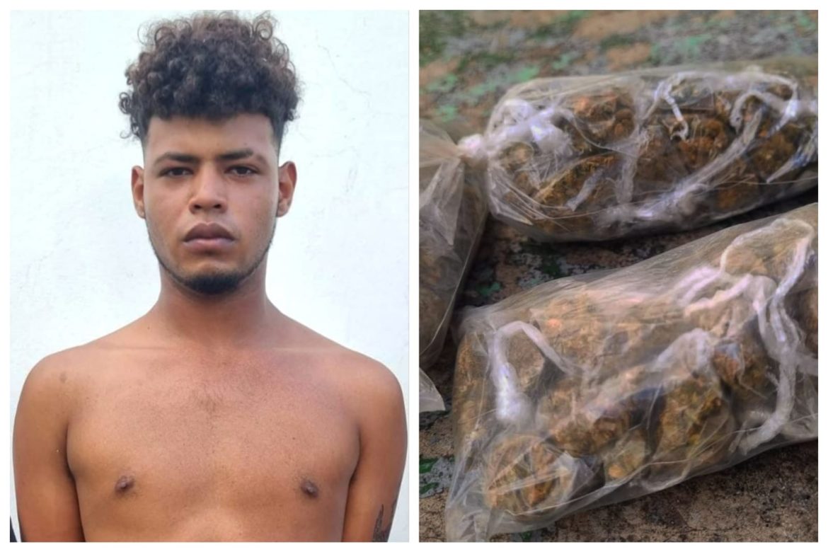 PNC capturó a pandillero que se dedicaba a vender droga en La Libertad