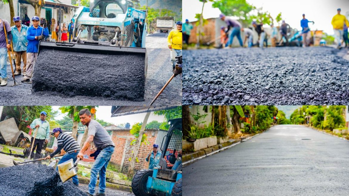 Plan Santa Ana Sin Baches beneficia a cientos de habitantes