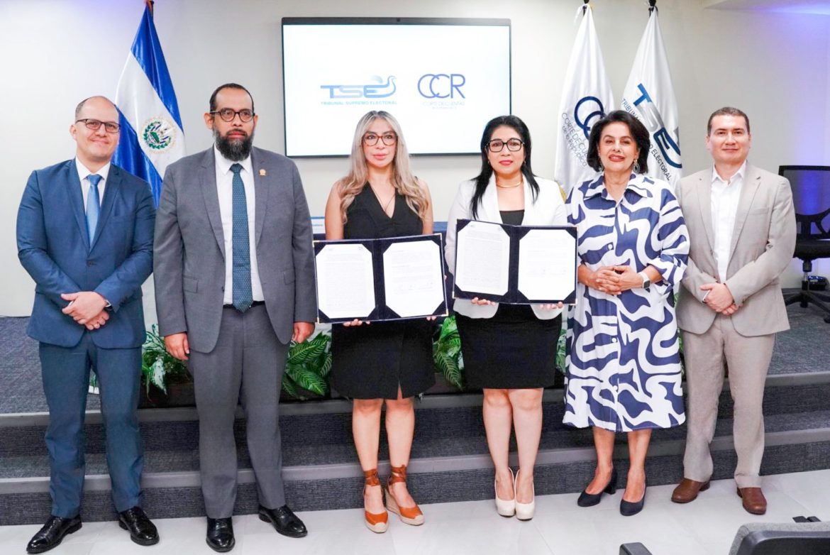 Corte de Cuenta y TSE firman convenio para fiscalizar fondos de elecciones 2024