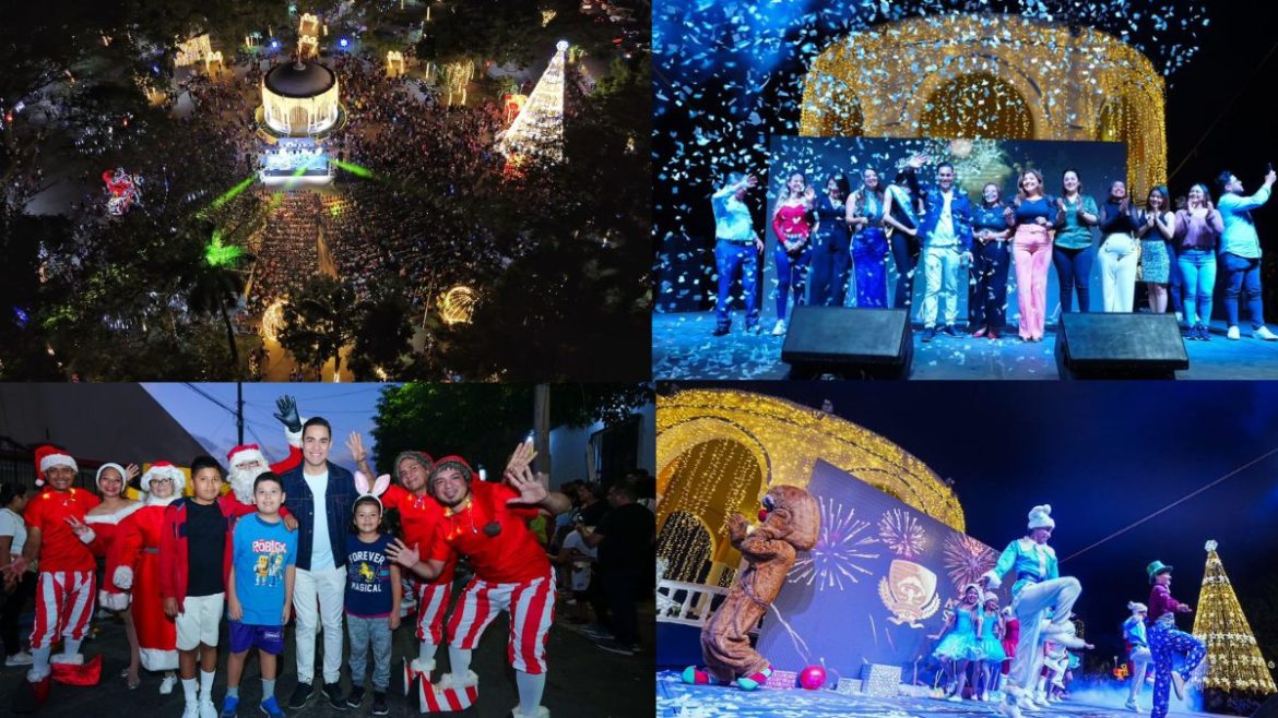 Santa Tecla le da la bienvenida a las Fiestas Navideñas