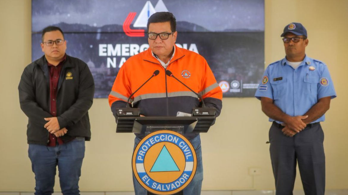 Gobierno del Presidente Nayib Bukele brinda balance de emergencias por tormenta tropical Pilar