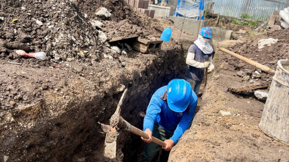 Alcaldía de Santa Tecla avanza en la construcción del nuevo Polideportivo