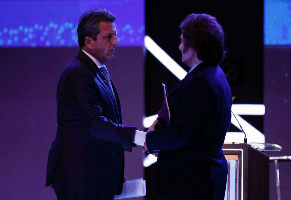 Candidatos enfrentaron un duro último debate Presidencial en Argentina