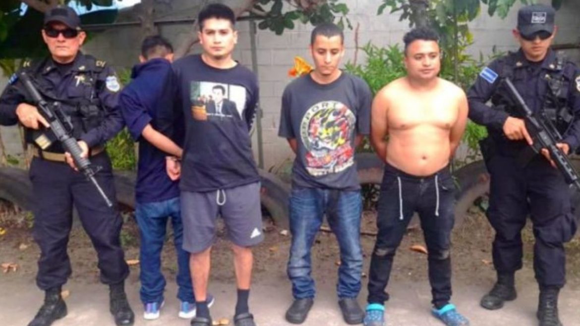Capturan a cuatro pandilleros en La Libertad
