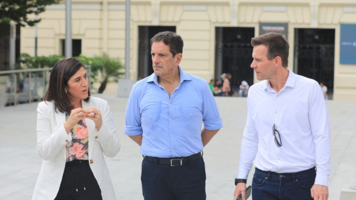Representantes de Google visitan el Centro Histórico de San Salvador