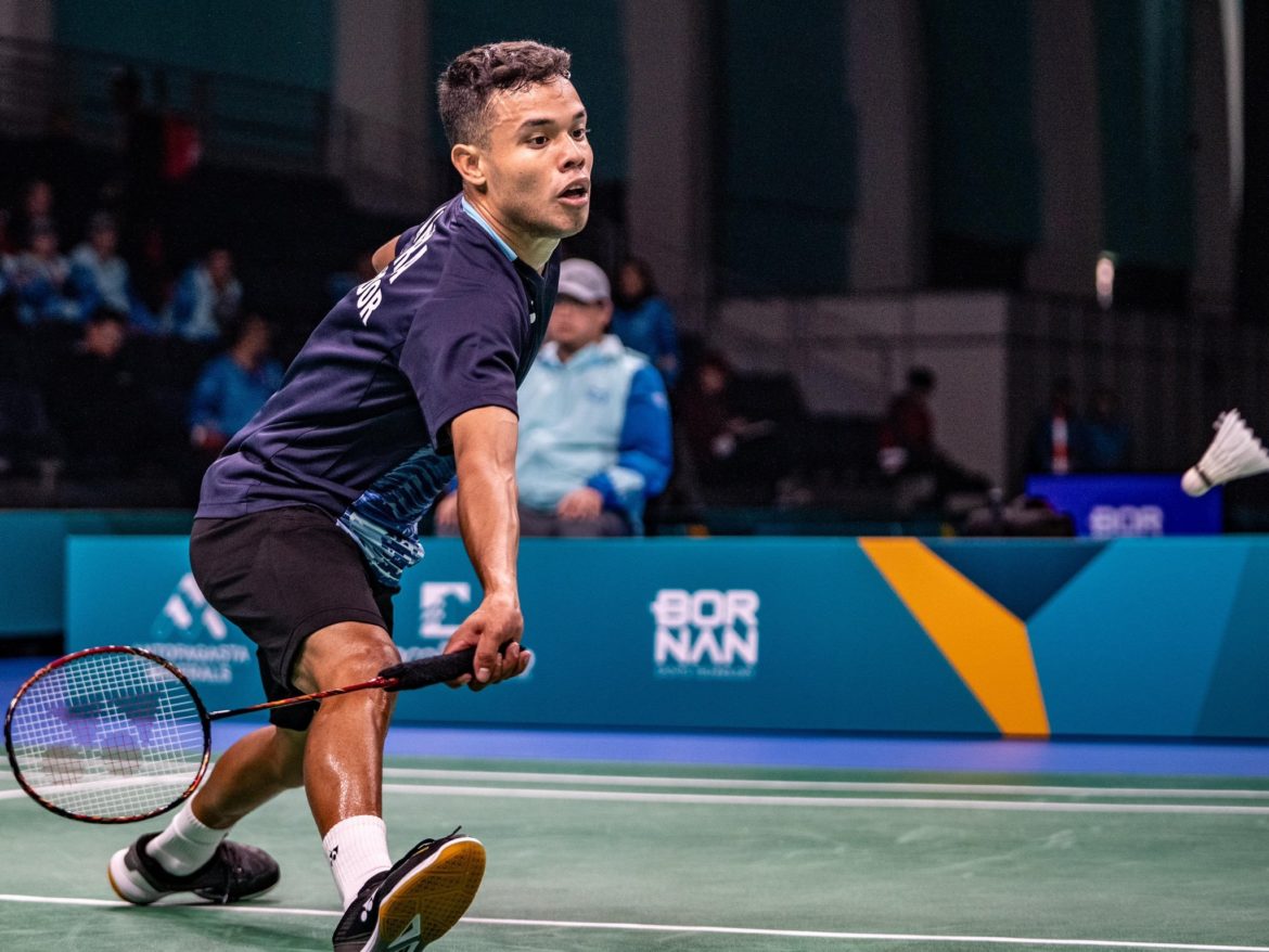 El salvadoreño Uriel Canjura avanzó a la final del International Badminton 2023