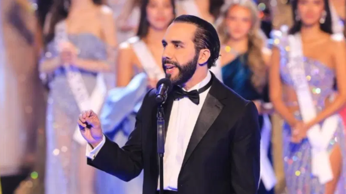 Nayib Bukele destaca el cambio de El Salvador en la Gala Final de Miss Universo