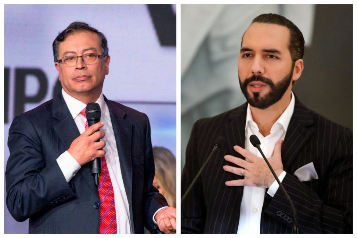 Pdte. Bukele a Gustavo Petro por reproche ante victoria de Milei en Argentina: “Ahora dilo sin llorar»