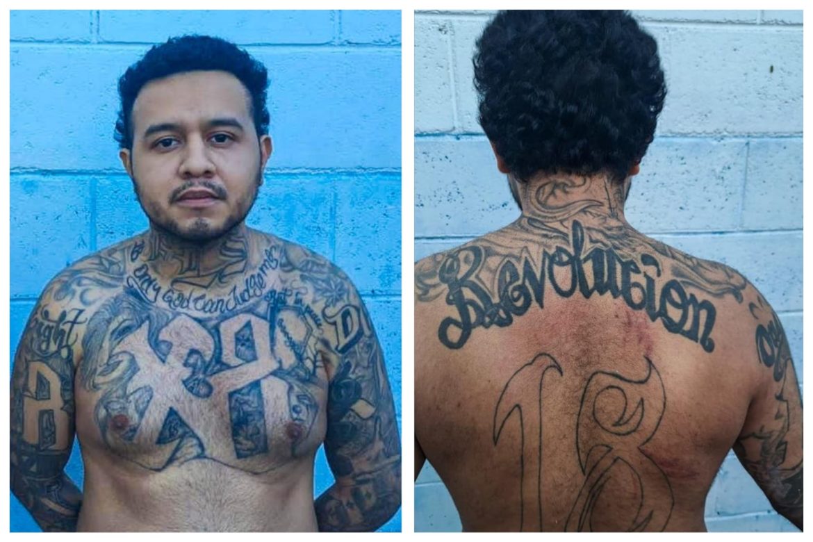 PNC capturó a un pandillero de la 18R que se encargaba de quitarle la vida a los salvadoreños