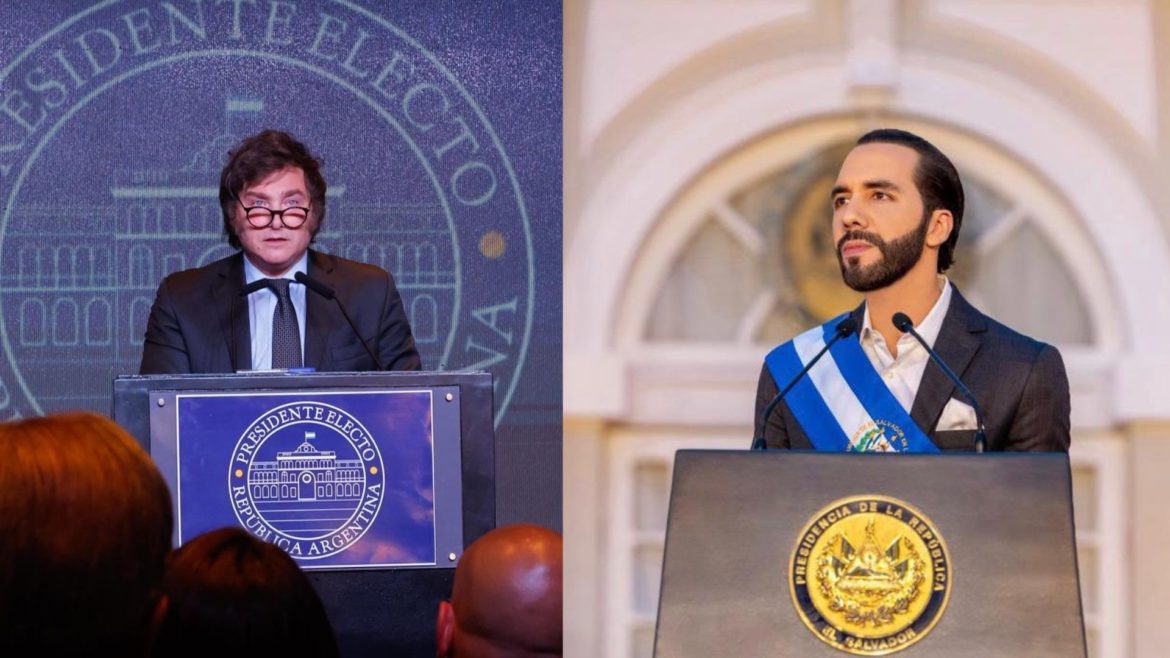Gobierno de El Salvador felicitó a Argentina tras la victoria de Milei e invitó a fortalecer los vínculos de cooperación