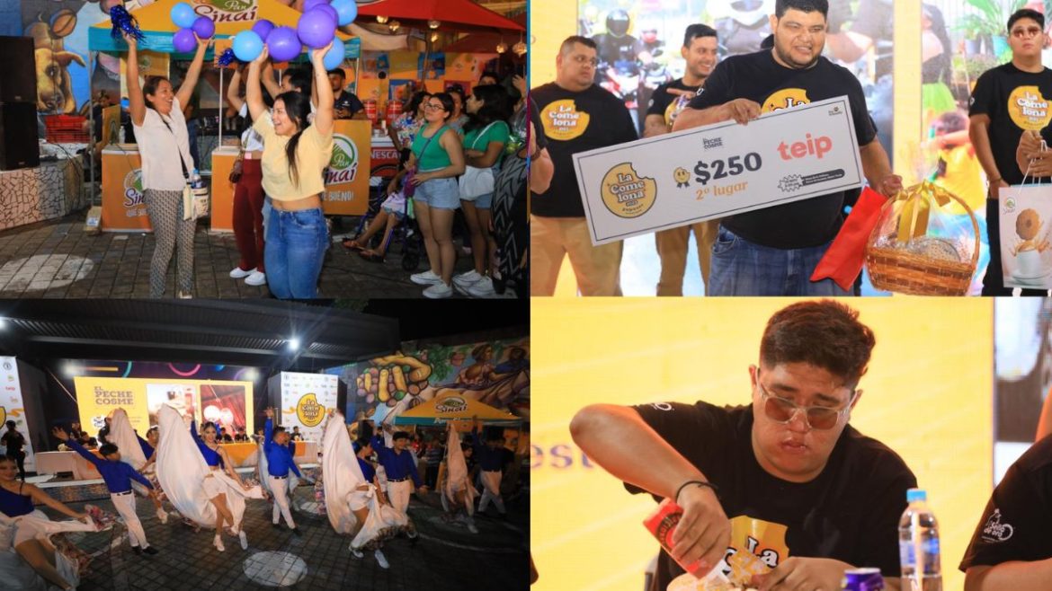Fiesta en Santa Tecla en la «Comelona de Pupusas 2023»