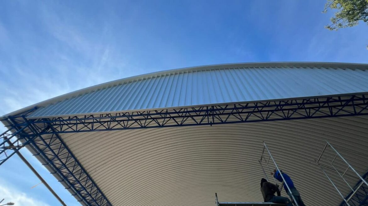 Alcaldía de Santa Tecla avanza en la Construcción del Polideportivo San Antonio