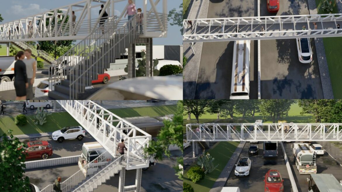 Alcalde Gustavo Acevedo anunció la Construcción de Pasarela en zona de la UNASA
