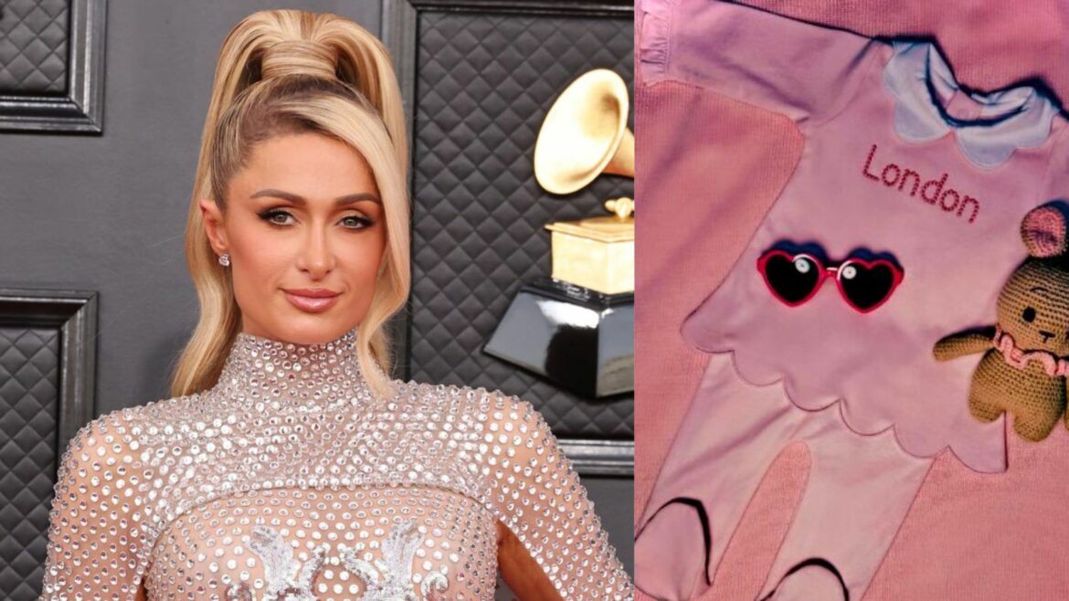 Paris Hilton anunció el nacimiento de su segunda hija por vientre de alquiler
