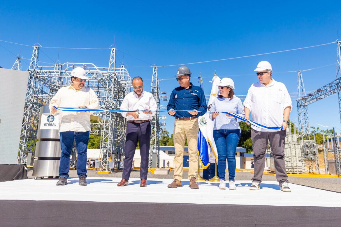 Nueva subestación Apopa beneficiará a 38 mil usuarios industriales y residenciales