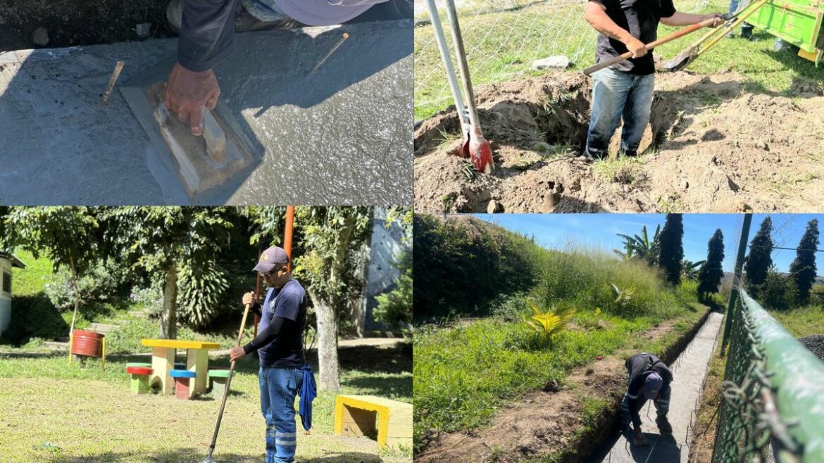 Alcaldía de Santa Tecla realiza trabajos de embellecimientos y limpieza