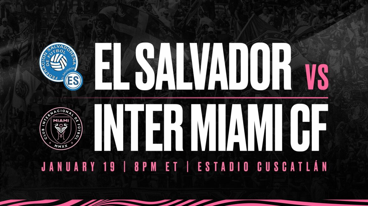 El 8 de diciembre saldrán a la venta los boletos para el partido amistoso entre La Selecta y el Inter Miami