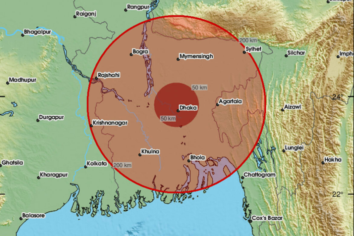 Sismo deja al menos 80 heridos en una fábrica de ropa de Bangladesh