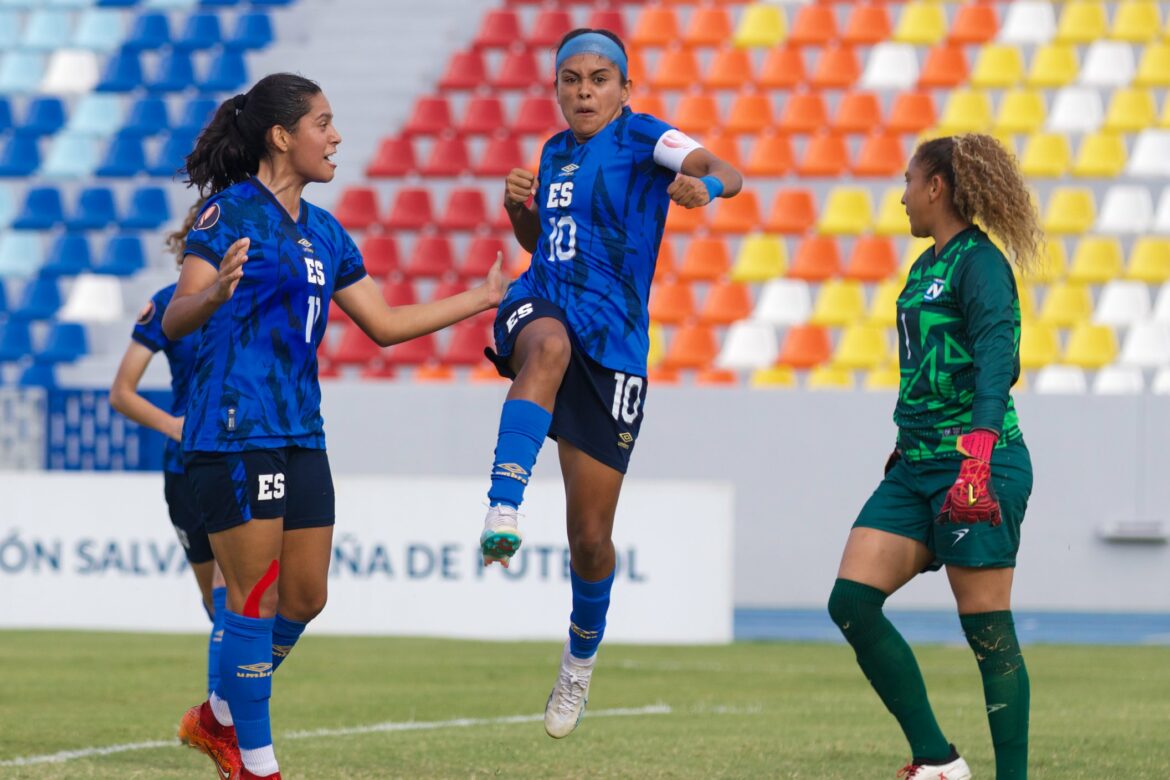 Selección femenina de El Salvador venció a Nicaragua y llegará invicta a las preliminares de Copa Oro