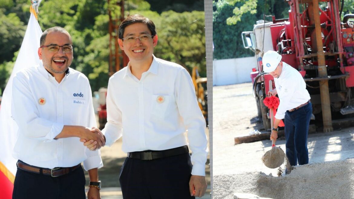 Inicia la construcción de la planta potabilizadora del lago de Ilopango. Beneficiará a 250 mil salvadoreños