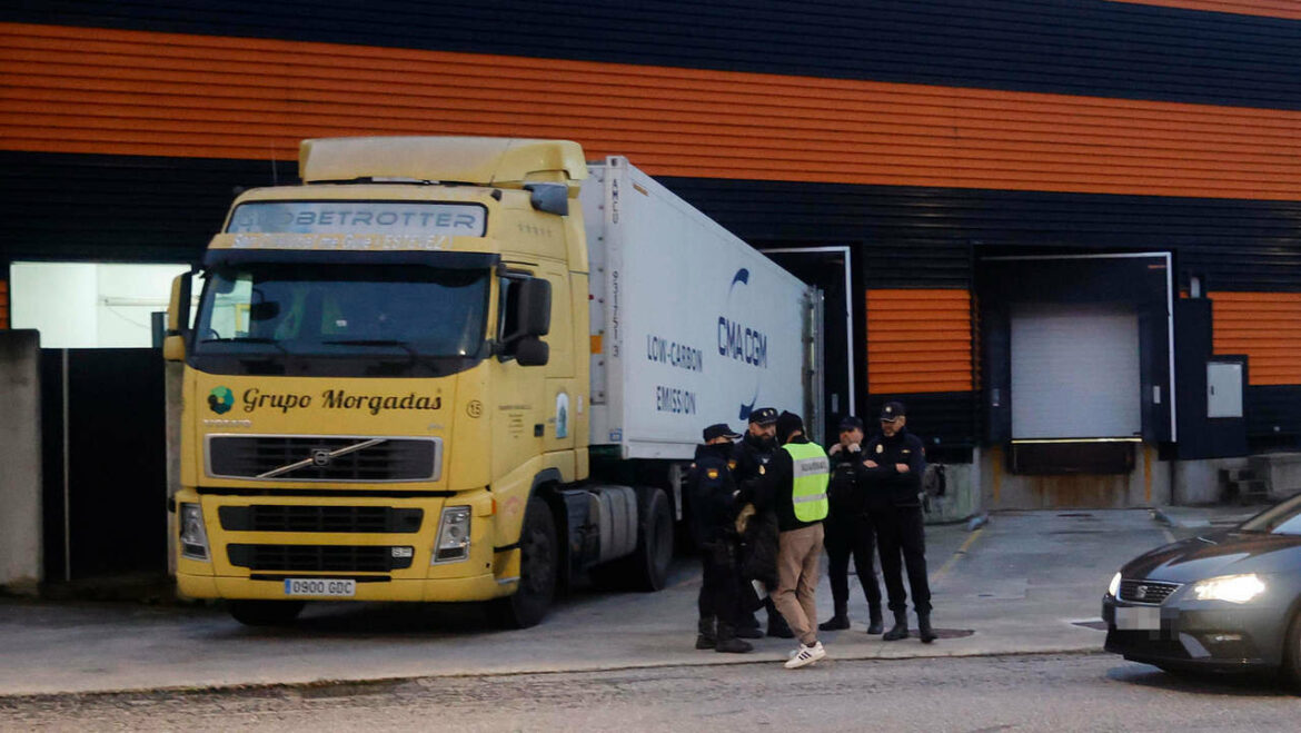 Decomisadas 7.2 toneladas de cocaína y detenidas 4 personas en Cambre