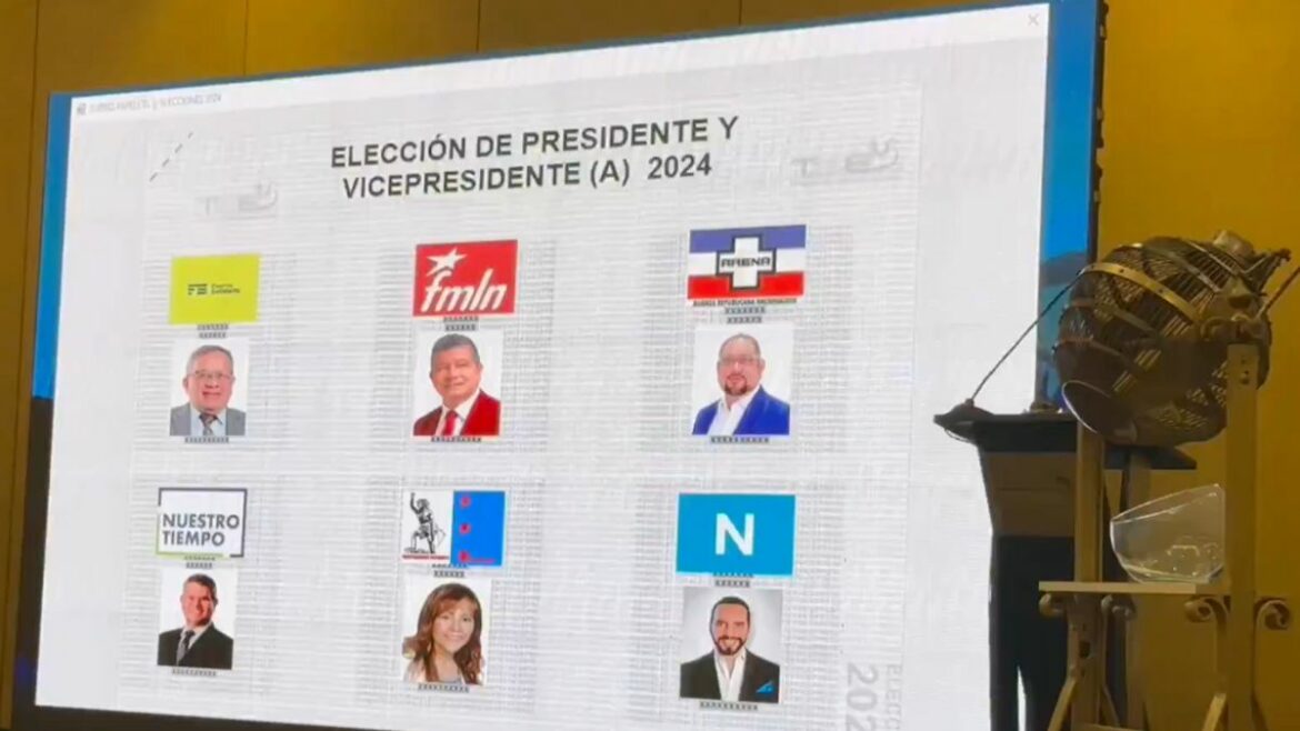 Se define por sorteo la ubicación de banderas en papeletas de votación