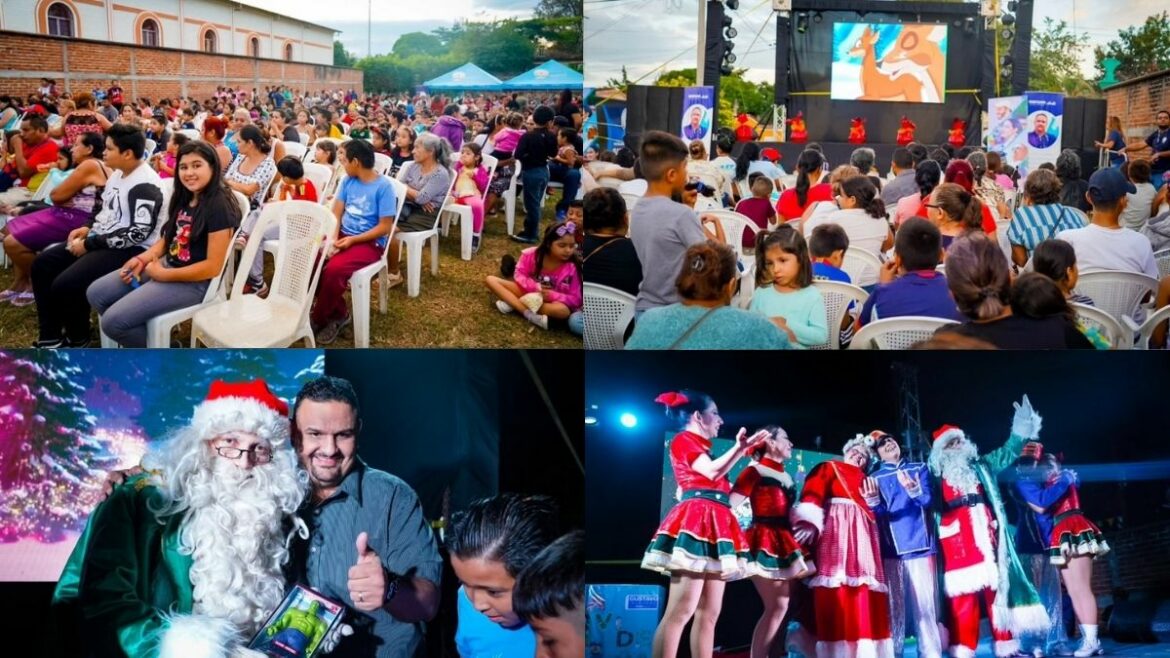 Gira Navideña en Colonia El Mora