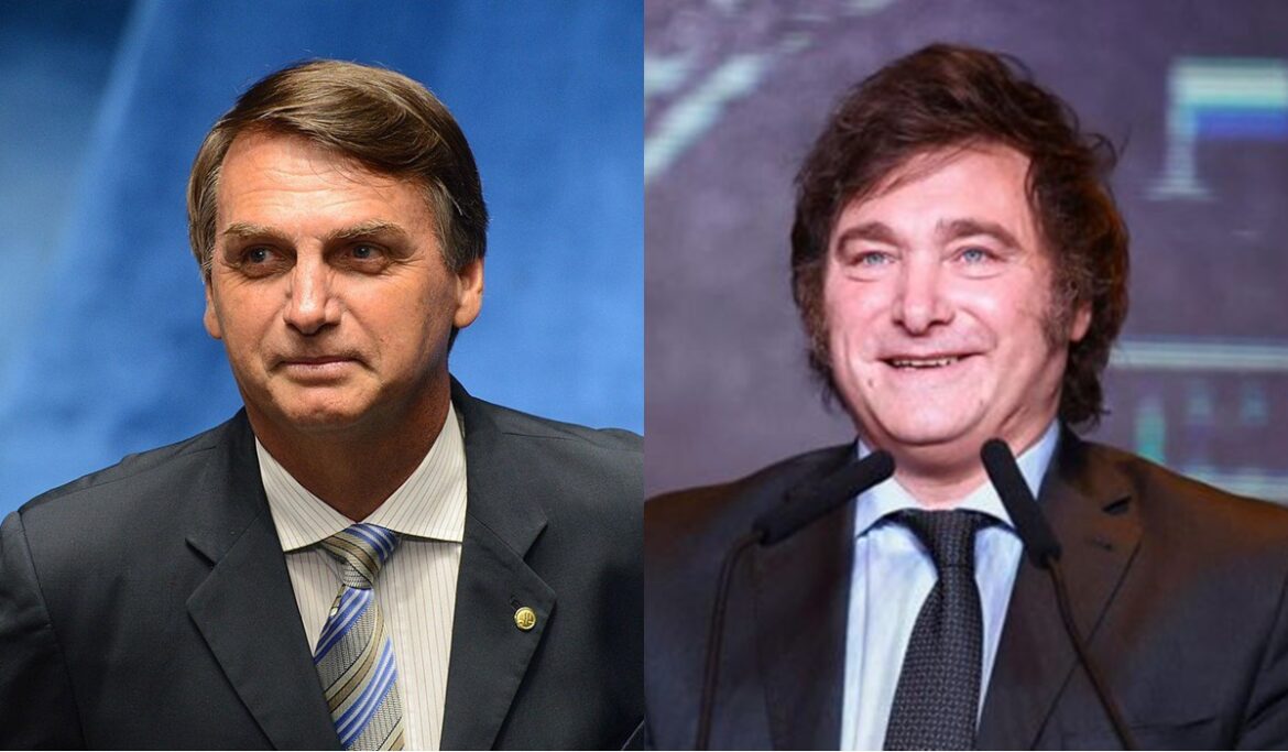 Bolsonaro visita a Javier Milei a dos días de la investidura presidencial