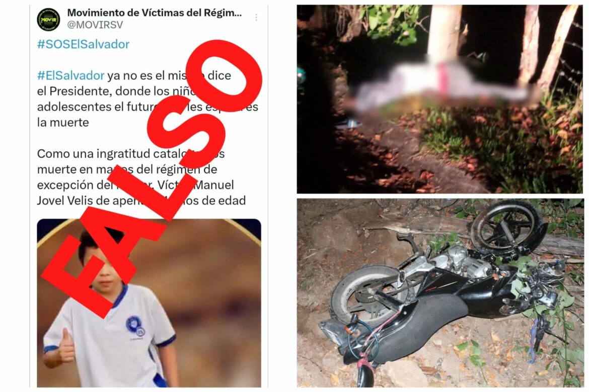 PNC desmiente supuesto fallecimiento de un joven por el régimen de excepción y aclara la causa de la muerte
