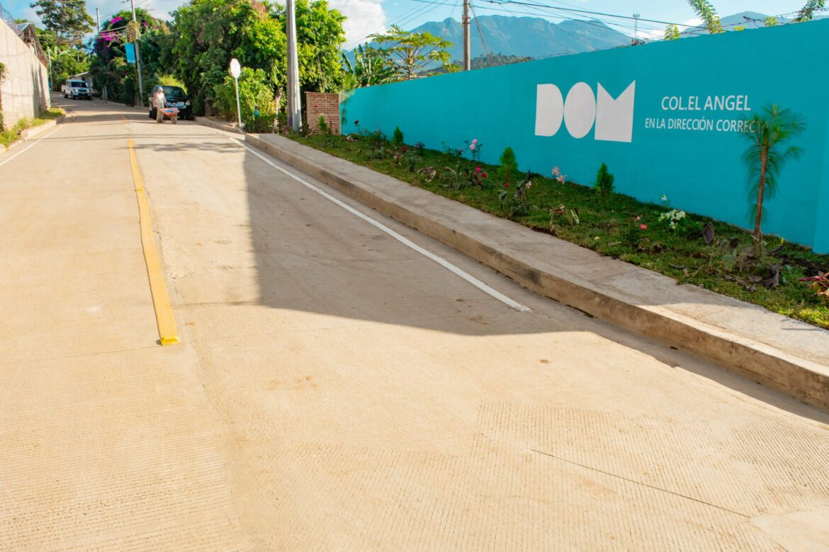 DOM entrega obra de mejoramiento vial a 3,000 habitantes de El Refugio, Ahuachapán