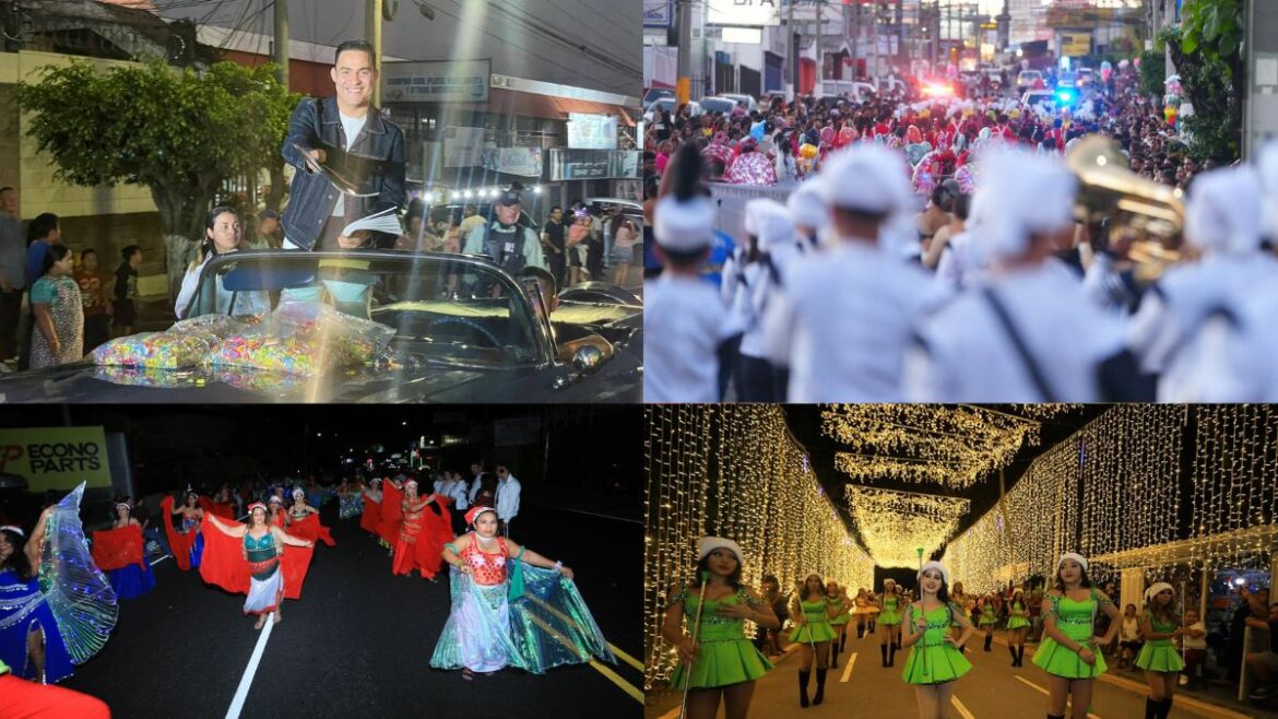 Desfile del Correo en Santa Tecla