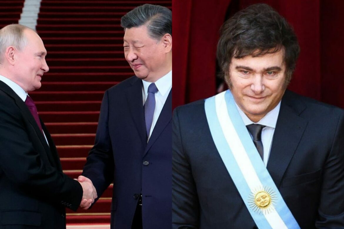 Rusia y China interesados en crear relaciones bilaterales con el Gobierno de Milei