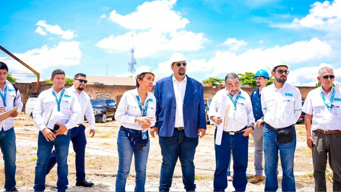 Continúa la Construcción del Mercado Central en Santa Ana
