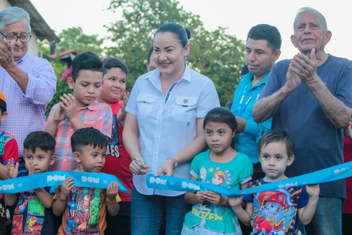 La Dirección de Obras Municipales entregó calles renovadas a través del Plan Nacional de Bacheo en Uluazapa, San Miguel
