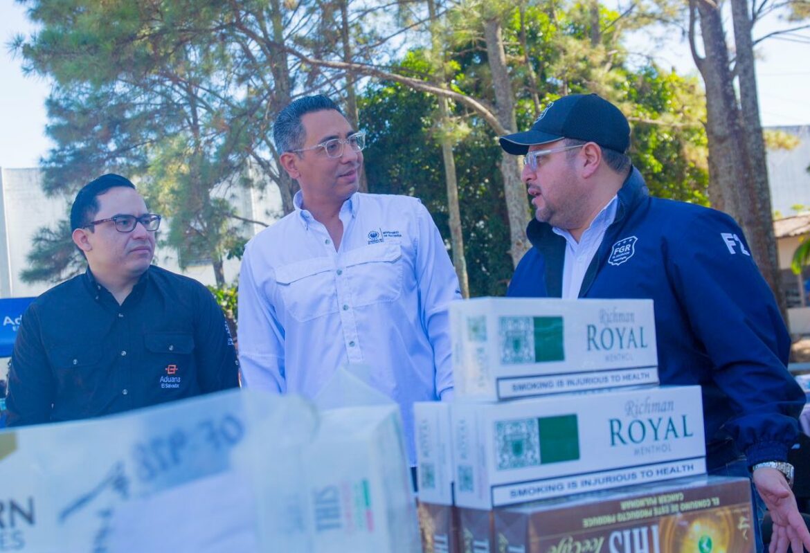 Destruirán 10.6 millones de cigarrillos que ingresaron ilegalmente al país, evadiendo $2.6 millones que no percibió el Estado