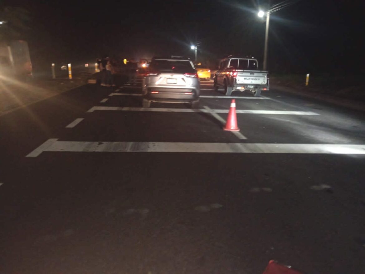 Hombre de 73 años murió atropellado en carretera de Sonsonate hacia San Salvador