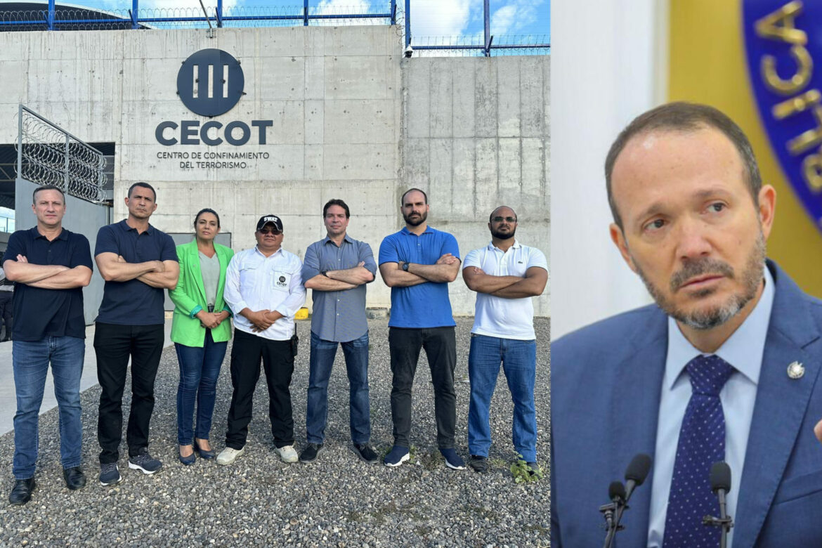 Ministro Villatoro destaca visita de delegación de diputados brasileños: «Hoy, otras naciones buscan aprender de nuestras estrategias de seguridad»