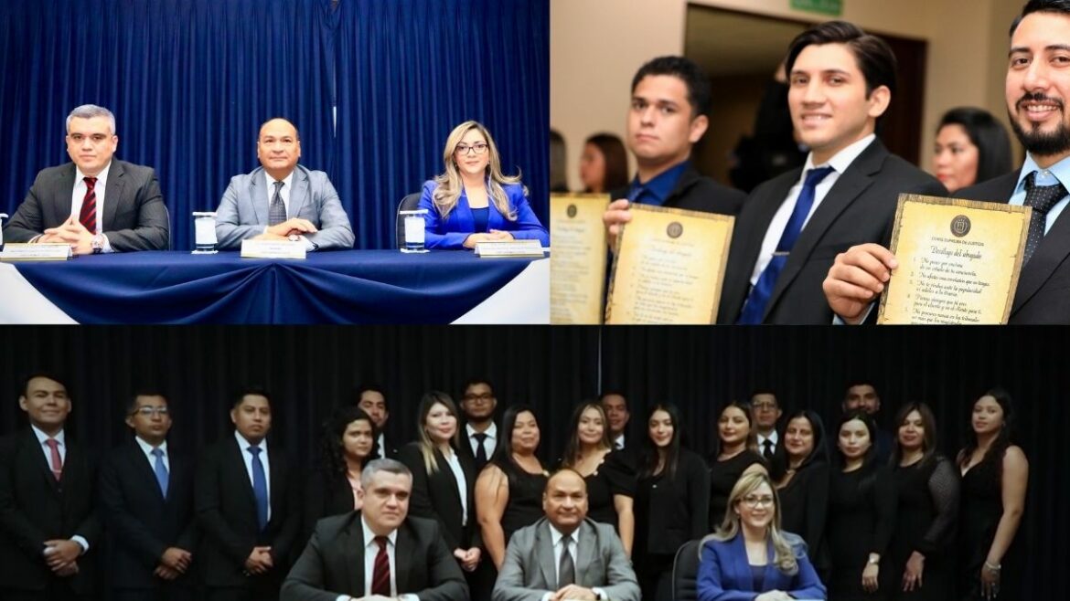 150 abogados prestan juramento ante la Corte Suprema de Justicia
